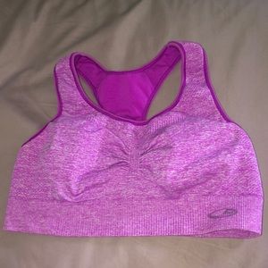 purple Champion sports bra